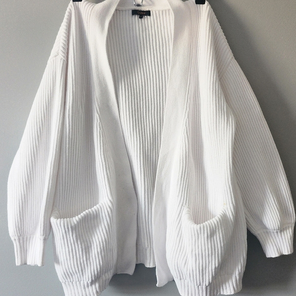 Quince Organic Cotton Oversized Cardigan Small - Picture 2 of 4